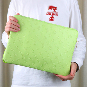 Maletín para portátil de hombre, de piel sintética, funda para documentos, delgado, para oficina, ligero, con cremallera. - Product Image 6