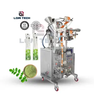 Automatische Multifunktions-Abfüllmaschine 5 kg bis 50 kg für Pulver Getreide Reisbohnen mit Förderband für Massenverpackung