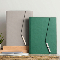 Organisateur personnalisable pour agenda B5 en cuir PU, carnet de notes à couverture rigide non daté, planificateur hebdomadaire et mensuel avec stylo