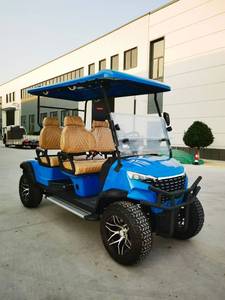 Carrito de Golf Azul Nuevo de 2025 con 4 Asientos, Batería de Litio, Velocidad de 30-50 km/h, Autonomía de 50-70 km, Precio Bajo de Fábrica, Alta Calidad - Product Image 3