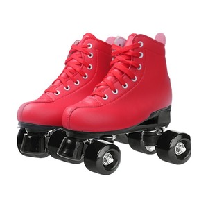 Nouvelle Arrivée - Patins à Roulettes en Cuir à 4 Roues Pas Chers - Patins à Roulettes Unisexe pour Femmes, Adultes et Filles - Product Image 6