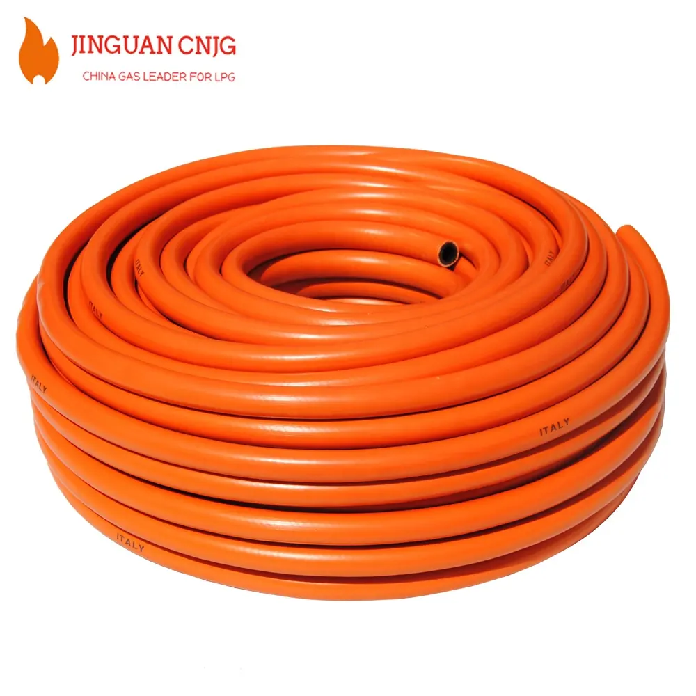 9x15mm poli vinil klorür tüp PVC propan LPG gaz hortumu çin'de yapılan