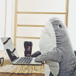 Juguete de peluche de tiburón, juguetes para niños, Animal de peluche personalizado, sofá <span class=keywords><strong>bonito</strong></span>, almohada de felpa de tiburón relleno, peluches para niños y niñas - Product Image 6
