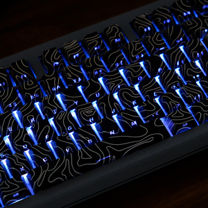 คีย์แคป PBT ของแท้จากโรงงาน ลายภูมิประเทศ แบบฉีดขึ้นรูปสองสี พิมพ์ลายด้านข้างด้วยเทคนิค Sublimation - Product Image 6