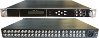 24 canaux DVB-C/S/S2/T ISDB-T Tuner + 2 ASI vers IPTV Gateway RF vers IP convertisseur