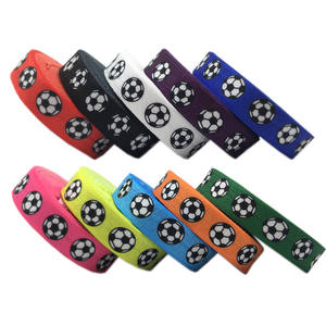 <span class=keywords><strong>Cinta</strong></span> elástica con estampado de balón de fútbol, pelota de <span class=keywords><strong>tenis</strong></span> y Softball de 100 yardas, <span class=keywords><strong>cinta</strong></span> deportiva de Golf, accesorios para el cabello DIY - Product Image 2