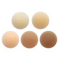 Cubrepezones de silicona reutilizables, autoadhesivos, efecto push-up, invisibles, para mujer