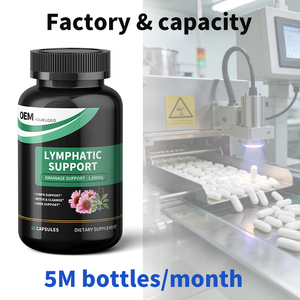 Cápsulas OEM para Drenaje Linfático, Suplemento de Apoyo al Sistema Linfático, Fórmula y Empaque Personalizados, Ventaja de Costo por Volumen y Suministro Estable - Product Image 4