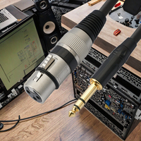 Dajiang en Stock XLR à 6.35mm/6.5mm câble Audio tressé plaqué or pour amplificateur Console de mixage caméra Piano haut-parleur adaptateur