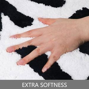 Wholesale Water Absorbent Soft Shaggy Microfiber <b>Bath</b> <b>Mat</b> Anti Skid Kids Tufted Bathroom Rug for Home and Hotel - Product Image 2
