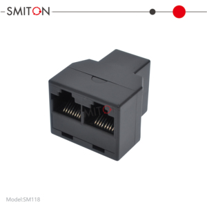 Répartiteur <span class=keywords><strong>Ethernet</strong></span> RJ45 1 à 2 ports RJ45 Double RJ45 <span class=keywords><strong>Multi</strong></span> Socket Coupleur <span class=keywords><strong>Ethernet</strong></span> RJ45 - Product Image 4