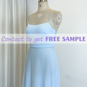 Robes de cocktail chic TEENYEE, style A, avec nœud, bleu ciel, <span class=keywords><strong>robe</strong></span> de demoiselle d'honneur pour femmes, robes de soirée, <span class=keywords><strong>robe</strong></span> de bal - Product Image 5