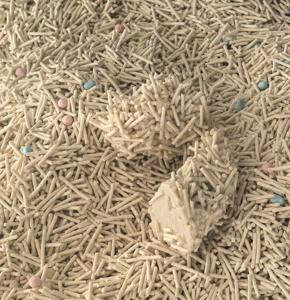 Kostenlose Proben Großhandel Bulk Clumping Flush able Tofu Katzenstreu Natural Oem Probe Katzenstreu Bulk - Product Image 2