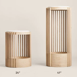 Letto per gatti a doppio strato in legno massello per uso domestico resistente ai graffi semi chiuso - Product Image 1