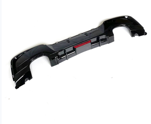 1 série 2012-2014 année F20 M135i mise à niveau MP Style diffuseur arrière avec Led pour F20 brillant mat noir pare-chocs lèvres voiture Auto pièces - Product Image 2