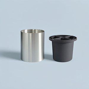 Khuôn làm đá viên silicon trong suốt không bọt khí, có thể tái sử dụng, dẻo, tạo hình viên đá cầu cho rượu whisky, trông như đá trong suốt - Product Image 2