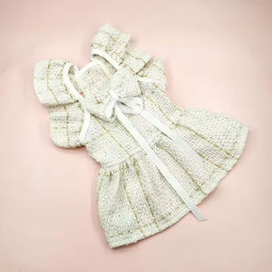 ชุดเดรสเจ้าหญิงสำหรับสัตว์เลี้ยงในช่วงฤดูร้อนสำหรับสุนัขและแมว ชุดเดรสเจ้าหญิงสำหรับสุนัขพร้อมห่วงจูง กระโปรงสำหรับแมว เสื้อผ้าสุนัข ชุดเดรสเสื้อเชิ้ต - Product Image 2