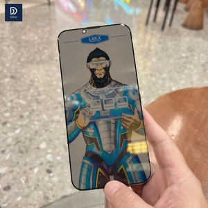 Electrochapa de aluminio alto Anti-Peep <span class=keywords><strong>Gorilla</strong></span> <span class=keywords><strong>Glass</strong></span> Privacy 9H para <span class=keywords><strong>Iphone</strong></span> 17 16 15 7 Se Anti-SPY Protector de pantalla de vidrio templado - Product Image 6