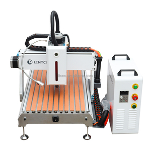 Mesin <span class=keywords><strong>router</strong></span> batu <span class=keywords><strong>cnc</strong></span> 400*600mm, 4 sumbu 500w 800w 3d laser ukiran kayu untuk cetakan eps busa kayu untuk dijual di Tiongkok - Product Image 1