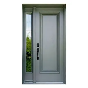 Prettywood American Prehung Custom Wooden Front Doors Pivot Modern Entrance Engineered Exterior Door