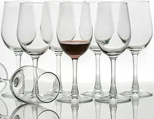 19-3-7 نماذج كلاسيكية مختلفة من النبيذ الأحمر بالجملة أكواب زجاجية مبيعات المصنع مباشرة