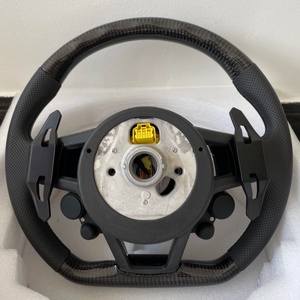 <span class=keywords><strong>Volante</strong></span> de Fibra de Carbono Personalizado Compatible con Audi A1 A3 <span class=keywords><strong>A4</strong></span> A5 A6 A7 RS R8 RS3 C7 Q5 Q7 S3 8V B8 B9 S4 Q3 Q8 TT - Product Image 4
