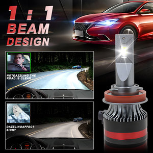 M8ไฟหน้า LED สปอตไลท์ LED พลังงานสูง90W หลอดไฟติดรถยนต์รับประกัน2ปีสำหรับ H4 9000Lm/H11/9005/H7 - Product Image 3