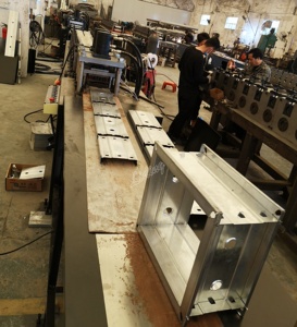 Tự động chống cháy nổ hệ thống không khí HVAC điều khiển âm lượng cơ giới lửa và khói van điều tiết cuộn tạo thành máy cho ống - Product Image 2