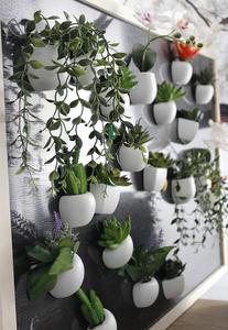V153 Commercio All'ingrosso Mini Artifiaicl Succulente Piante Faxu di Vetro In Vaso <span class=keywords><strong>Pianta</strong></span> Verde Per Desktop di Decorazione Della Casa Decor - Product Image 4