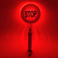 Panneau d'inspection routière LED, signalisation de stop clignotante pour la sécurité routière