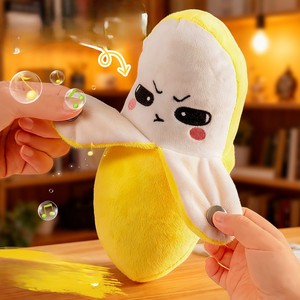 Juguetes de Peluche de Plátano Beat Music, Muñeco Musical Educativo para Bebés, Peluche de Plátano Suave Relleno de Algodón PP - Product Image 5