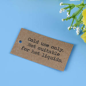 Étiquette suspendue en papier kraft personnalisée / Étiquette suspendue pour jeans / Étiquette suspendue en cuir - Product Image 6