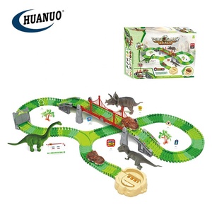 Nuevo diseño de la cabeza de dinosaurio coche de pista de juguete de la Asamblea de ranura <span class=keywords><strong>para</strong></span> <span class=keywords><strong>tren</strong></span> de juguete - Product Image 5