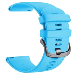Bracelet en silicone 18mm 20m 22mm pour <span class=keywords><strong>Garmin</strong></span> Forerunner 255S <span class=keywords><strong>Music</strong></span> Forerunner255S <span class=keywords><strong>Venu</strong></span> 2S Vivoactive 4 4S 3S - Product Image 4