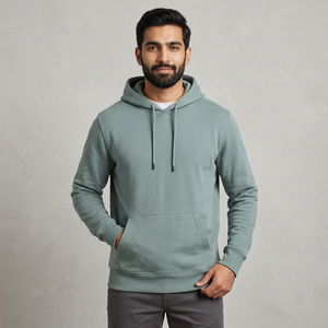 Sudadera con Capucha de Forro Polar para Hombre, Nueva Moda de Invierno, 100% Algodón, Transpirable, de Secado Rápido, con Logotipo Frontal, Producto de Buena Calidad - Product Image 1