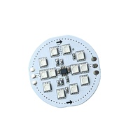 Panel de Luz a Todo Color, Fuente de Luz Mágica, Panel de Luz LED de 12 LED, RGB 12V