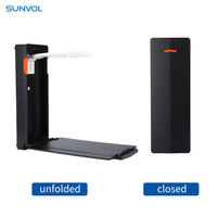 Escáner de interfaz USB inteligente de alta definición y alta velocidad 1s Scan tamaño A4 Escáner de cámara y documentos montado en la pared en stock
