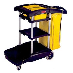 Carrello Multiuso 128 L ad Alta Capacità con Sacchi Portaoggetti per Uso Domestico e Commerciale - Product Image 1