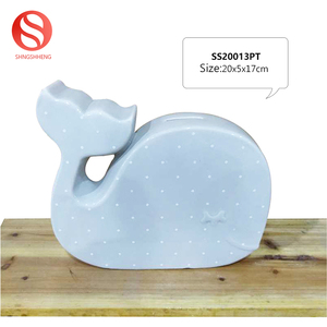 Venta al por mayor de la fábrica penny caja de pintado a mano de 5 galones de cerámica de penny banco de moneda para los niños - Product Image 4