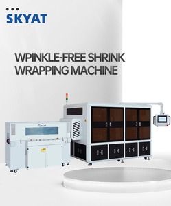 Máquina Envolvedora Retráctil Automática Eléctrica con <span class=keywords><strong>Horno</strong></span> de Termocontracción con Núcleo PLC para Alimentos, Bebidas y Textiles, Empaque sin Arrugas - Product Image 1