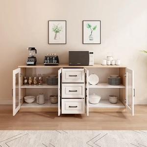 Cửa Kính Tủ Bếp Phòng Khách Đơn Giản Hiện Đại Cửa Gỗ - Product Image 3