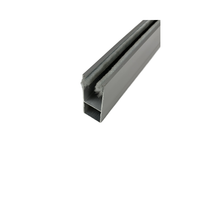 Porte coulissante intérieure, porte de séparation, centre commercial, volet roulant antivol, dorrpiece, accessoires, rail de guidage, bande de liaison en aluminium