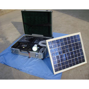 Étui solaire portable multifonctionnel de haute qualité avec recharge de téléphone portable et lampe LED pour une utilisation en extérieur - Product Image 4