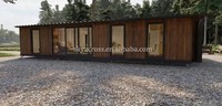 Maisons préfabriquées en conteneurs entièrement meublées, étanches, écologiques, construction rapide, 40 pieds, modulaires, portables, design moderne, maison miniature de luxe