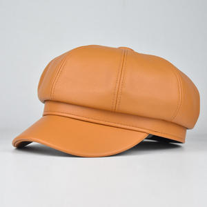 Boina Francesa Informal Retro de Estilo Británico HT-0365, Boina de Cuero para Mujer, Estilo Más Reciente de 2013 - Product Image 1