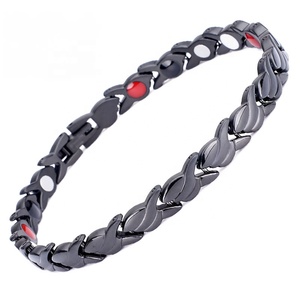 Braccialetti Magnetici Terapeutici Impermeabili in Acciaio Inossidabile 316L con Design a Pesciolino per Donne, Nuovo Braccialetto Energetico Ecologico per la Salute - Product Image 2