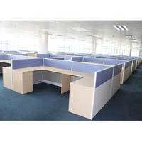 2025 Mobilier de bureau Vente à chaud Combinaison de prix direct d'usine Dernière table d'ordinateur cubique de poste de travail de bureau personnalisée