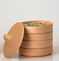 Plateau de graines de pépinière biologique, tour de germination écologique pour graines de terre avec couvercle