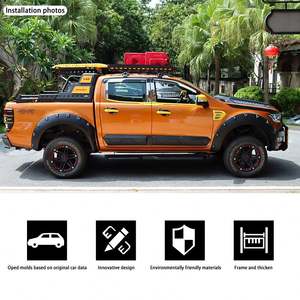 Оптовая продажа, высокое качество, автомобильное колесо, арки для бровей, широкое крыло, автомобильное крыло, подходит для Ford Ranger - Product Image 3