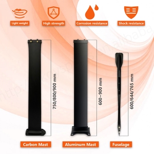 Buen rendimiento ART V2 939 Hydrofoil alas de fibra de carbono Efoil Board SUP Paddle Board Windsurf Vela motorizada Deportes acuáticos - Product Image 3